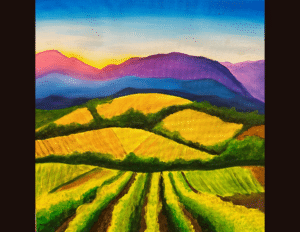 Image of painting called Rolling Hills Paint and Sip