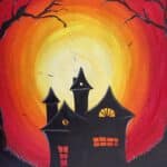 spooky lane paint night