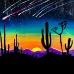 desert nights paint and sip