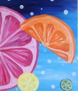 Summer Fruit painting