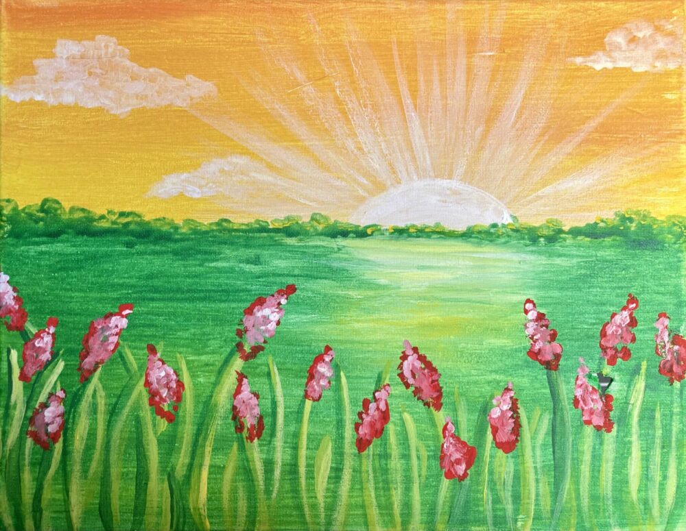 Sunrise on the Farm Paint Party at Coronado Villas Apartments