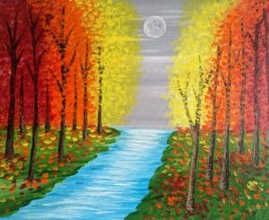 Autumn Daze painting