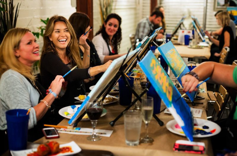 group paint and sip