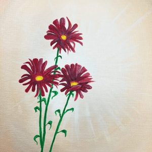 Dainty Daisies paint and sip
