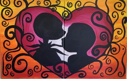 Jack and Sally- Couples paint and sip
