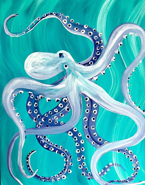 Image of painting called Octo with Erin