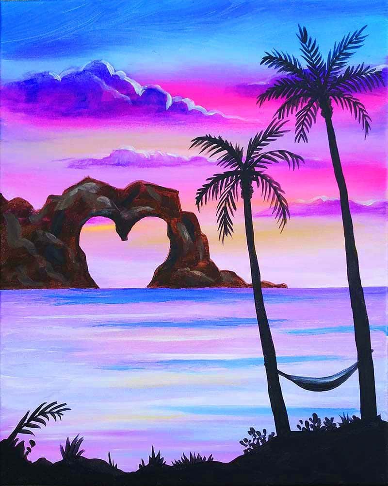 Image of painting called 'Love on The Horizon'