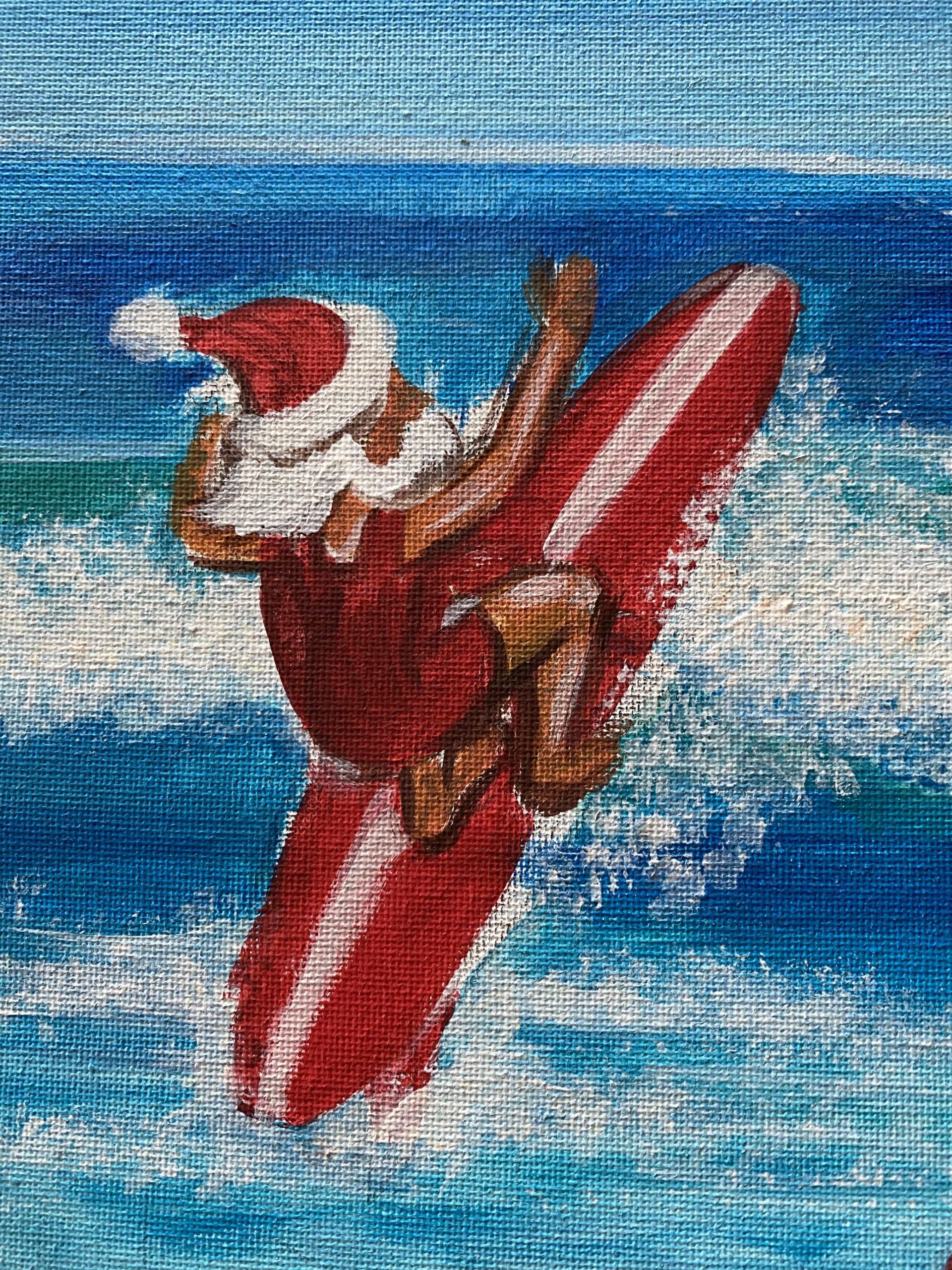 surfin santa