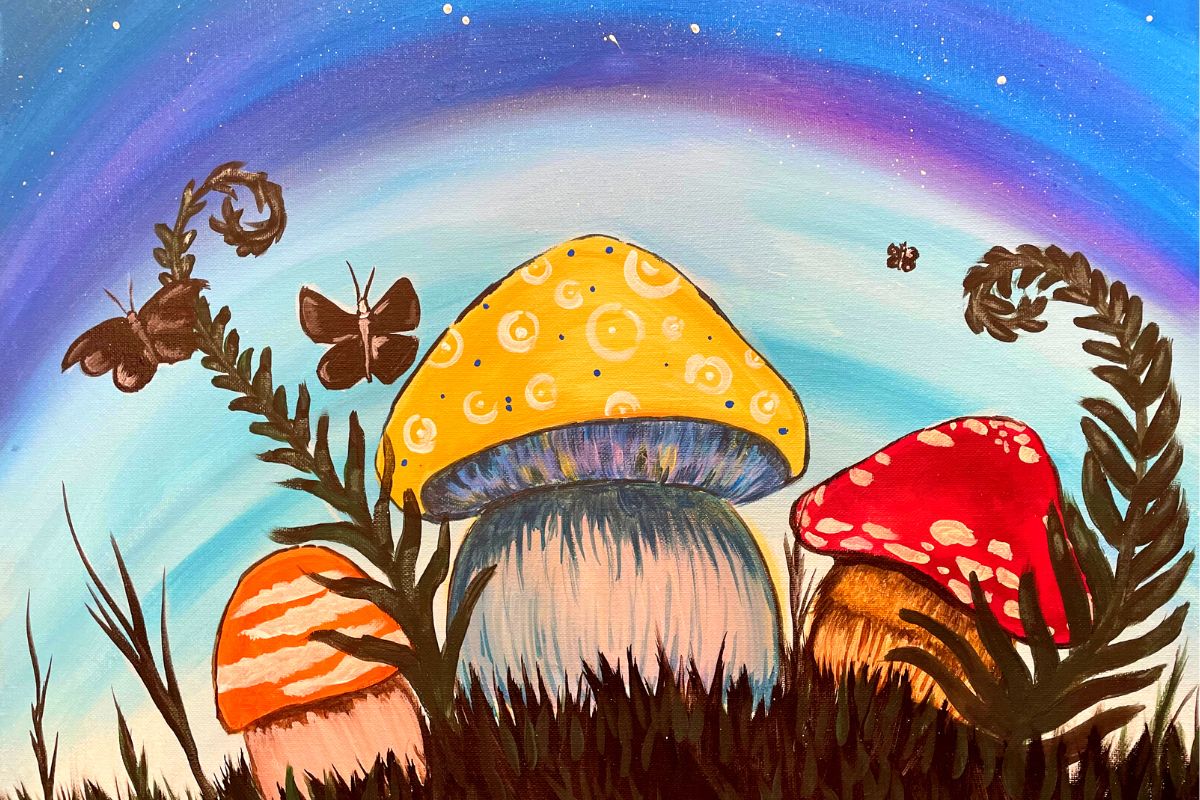 Mushrooms - NM | Painting & Vino