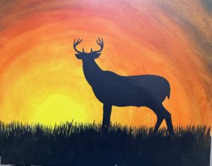 Image of painting called Majestic Buck