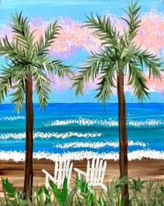 Image of painting called Paradise View with Erin