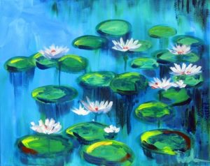 Image of painting called 'Water Lilies'