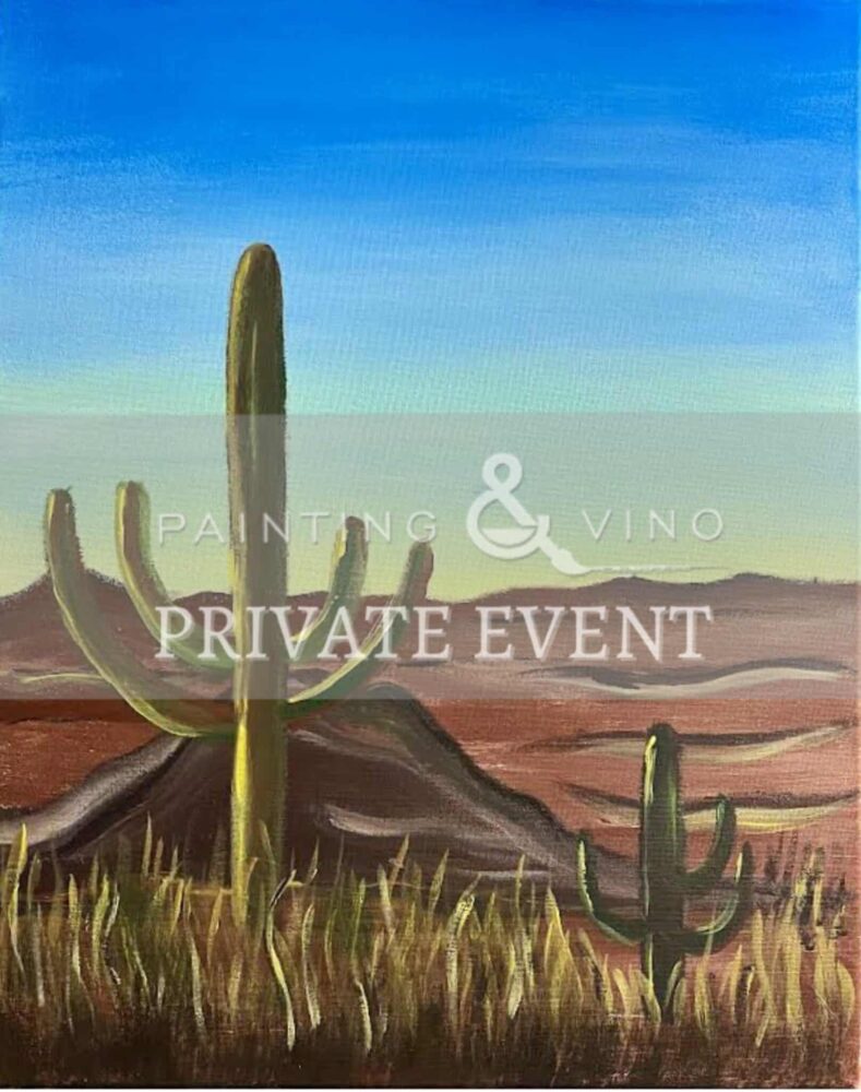 Private Paint and Sip Party Paint Class Paint Lesson Paint Night in Tucson Area