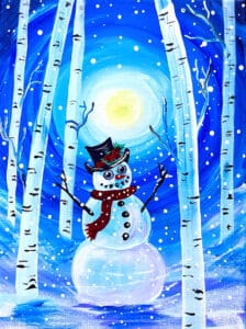 Image of painting called SNOWMAN
