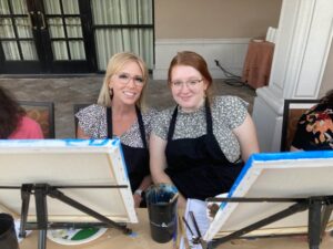 Mother’s Day Tucson Paint and Sip Painting Lesson Events Gift Certificates paint and sip