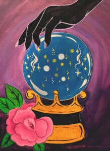 Image of painting called Crystal Ball - Paint and Sip