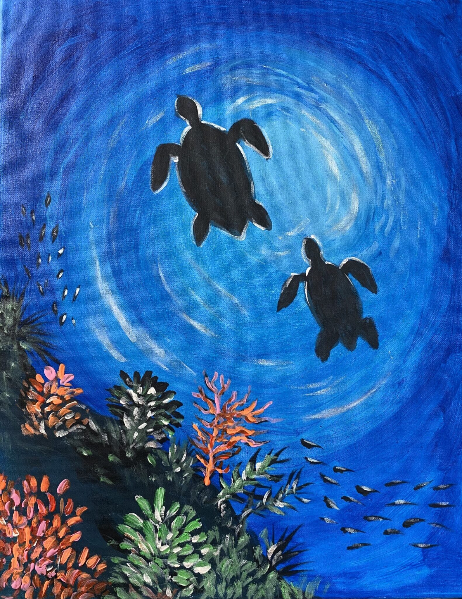 Turtles Painting Party