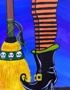 Image of painting called Witchy Poo - Paint and Sip