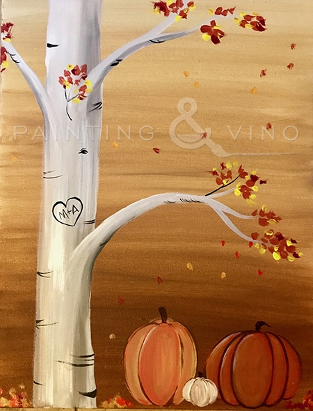 Autumn Ambiance paint and sip