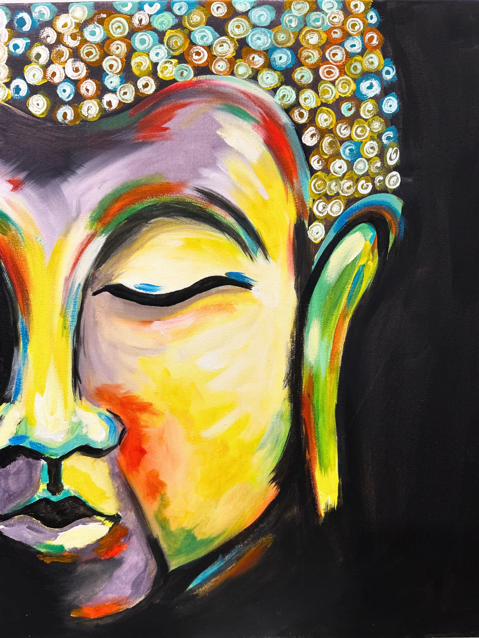Radiant Buddah - NM paint and sip