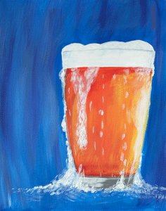 Beer blues - paint and pints
