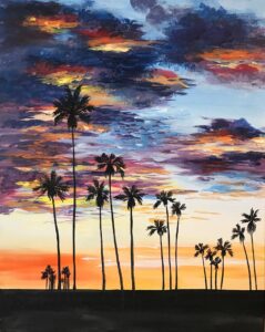 Image of painting called 'California Dreamin'