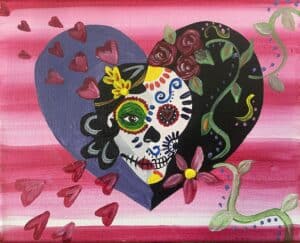 Image of painting called Galentine's & Valentine's Paint and Sip