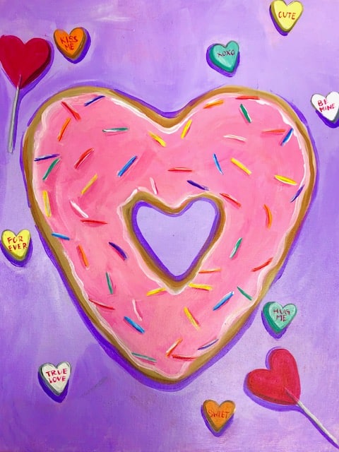 Love is Sweet Paint Class in Tucson, AZ