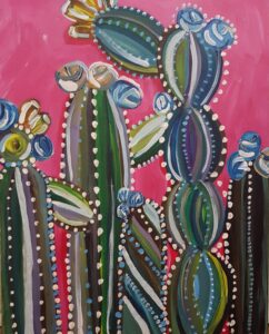 Image of painting called Chic Cactus - Paint and Sip