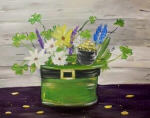 Image of painting called Saint Paddy's Day Paint and Sip