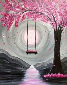 Image of painting called Spring Blossoms - Paint and Sip