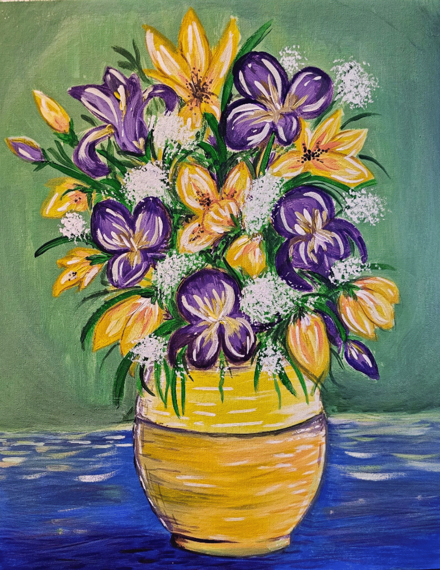 Flowers in Vase - Rebecca