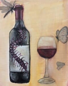 Image of painting called Wine Glass Paint and Sip