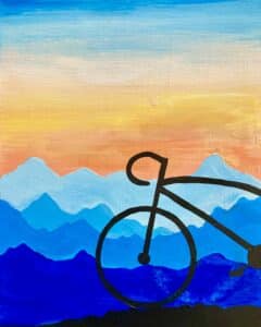 Image of painting called Paint and Pints BICAS Art Fundraiser at Dragoon Brewing