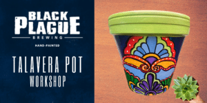 Image of painting called Flower Pot Painting - Craft and Pints