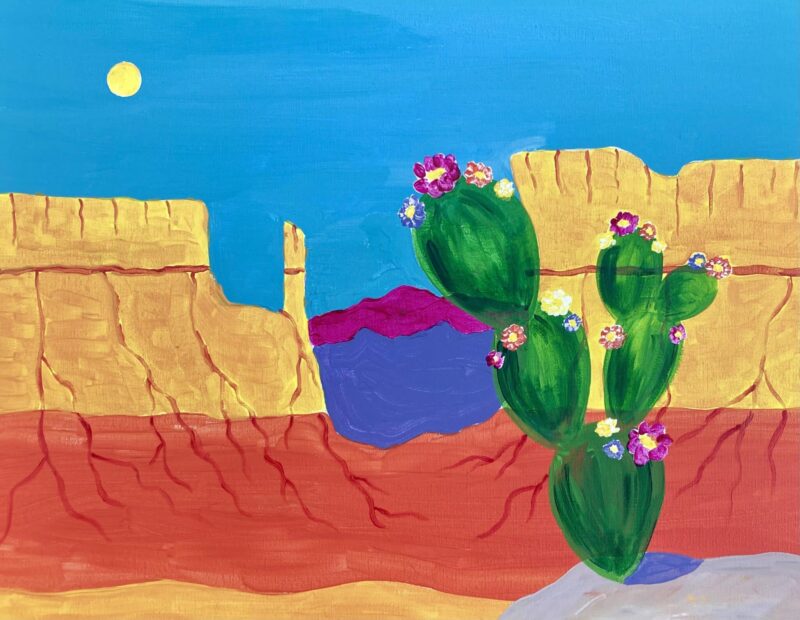 Red Rocks Paint and Sip in Oro Valley, Marana, Tucson Painting Class