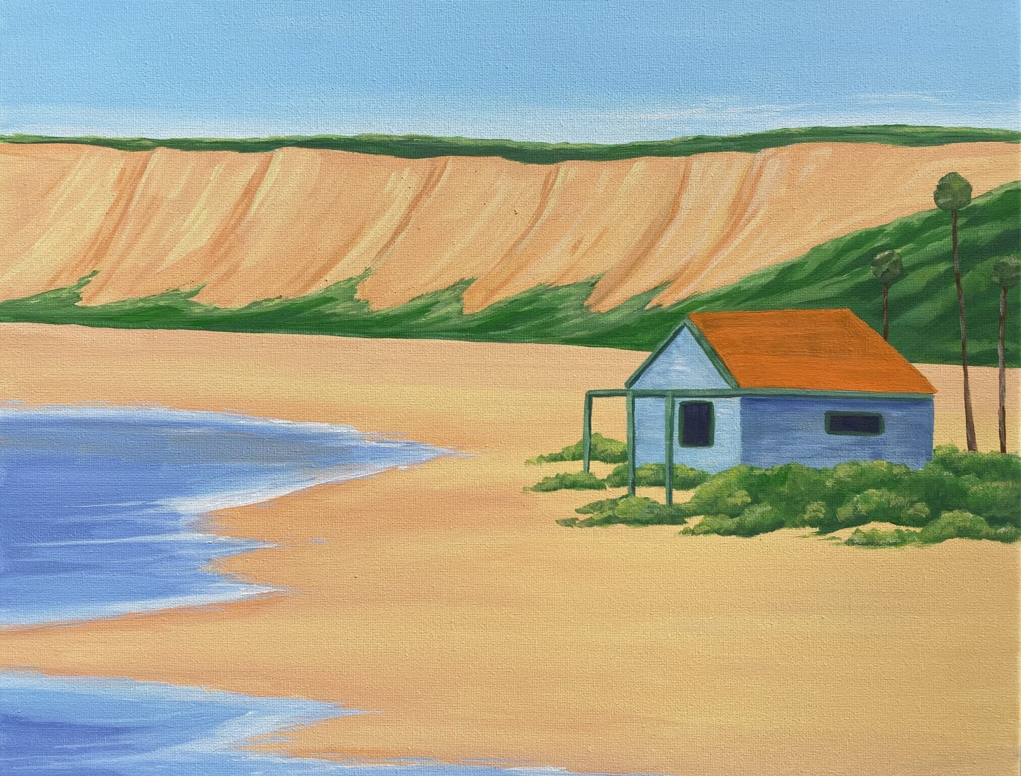 CRYSTAL COVE painting