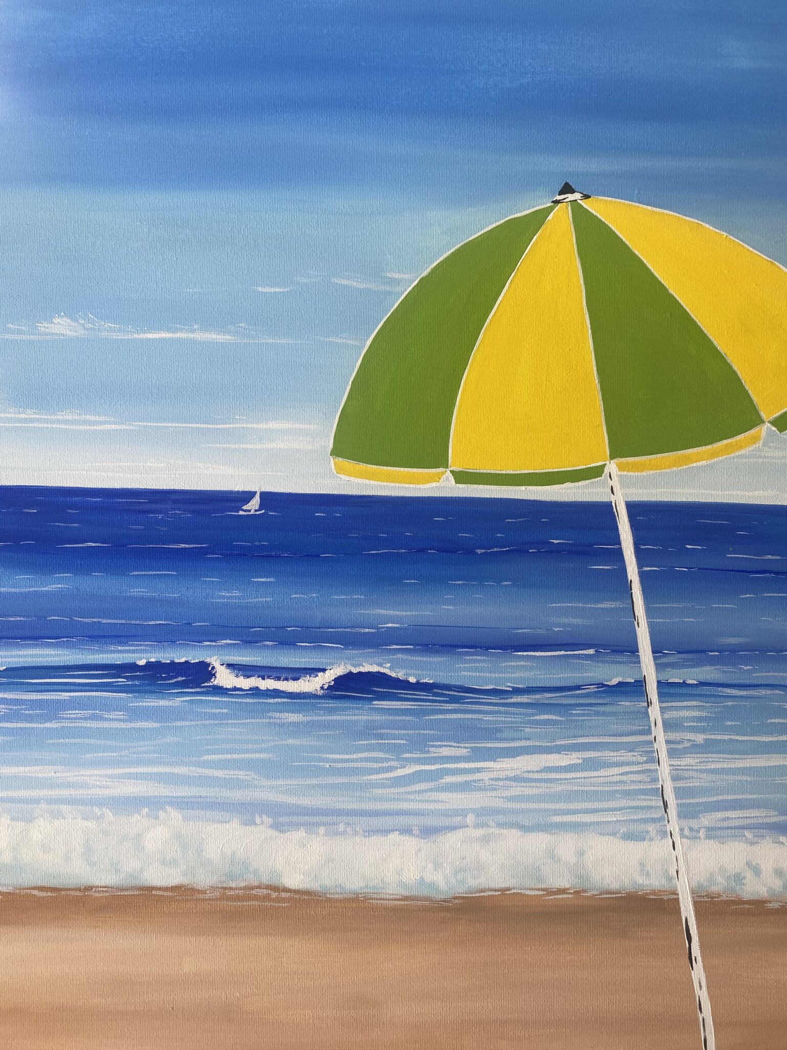 DAY AT THE BEACH paint and sip paint and sip