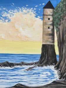 Image of painting called Laguna Lighthouse - Paint Night
