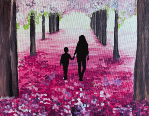 Image of painting called Mother's Day Paint and Sip