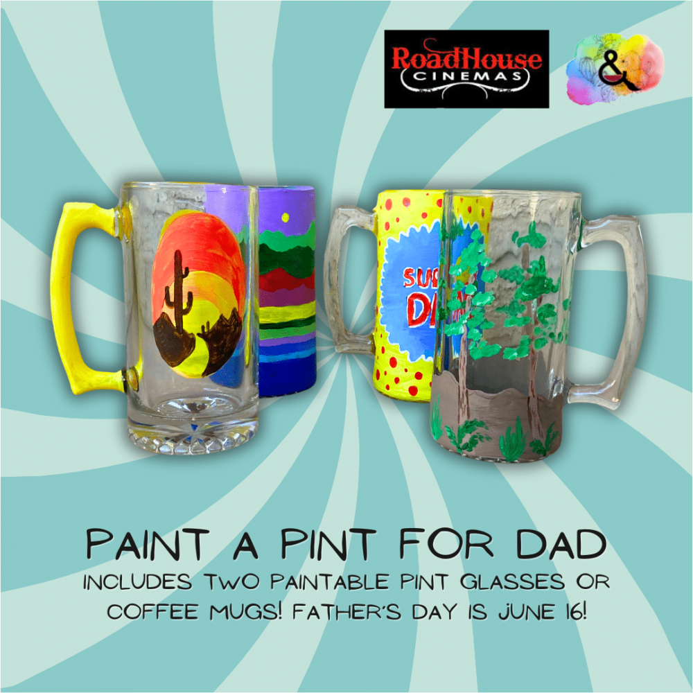 Paint a Pint For Dad at Roadhouse Cinemas! Father's Day 2024 paint and sip