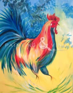 Image of painting called Rooster