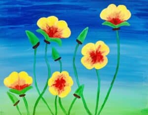 Image of painting called Cali Poppies