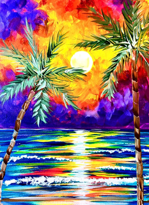 Abstract Sunset