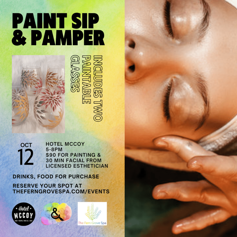 Immerse yourself in a world of creativity and fun at our paint and sip class. Whether you're on a date, with family or friends, or even as a couple, this indoor activity promises to be memorable. Let your artistic side shine as you paint away the stress of the day in a relaxed and social setting. Join us for a creative experience like no other!