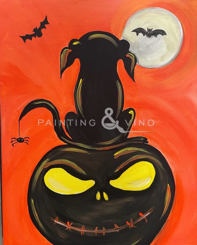 Immerse yourself in a world of creativity and fun at our Halloween paint and sip class. Whether you're on a date, with family or friends, or even as a couple, this indoor activity promises to be memorable. Let your artistic side shine as you paint away the stress of the day in a relaxed and social setting. Join us for a creative experience like no other!