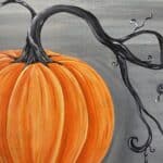 pumpkin paint and sip paint and sip