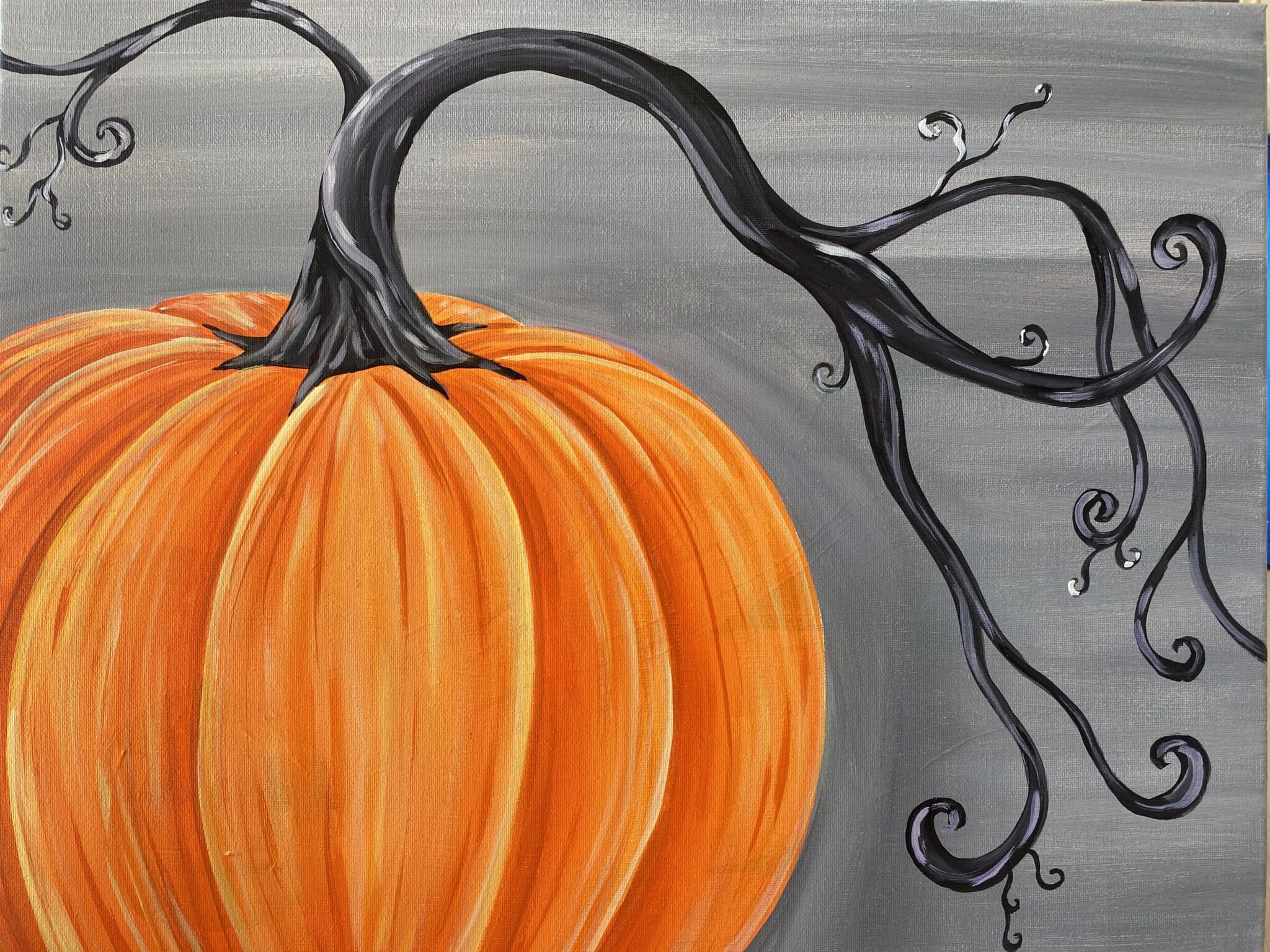 pumpkin paint and sip