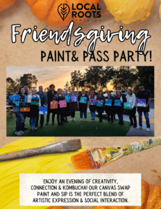 Image of painting called Friendsgiving Paint and Pass Party