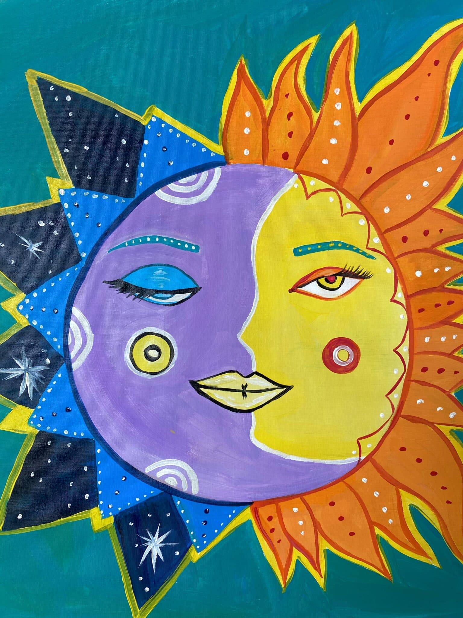 sun moon paint and sip